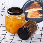 Glass Food Storage Jars Supplier - Wholesale Hexagon with Aluminum Lid