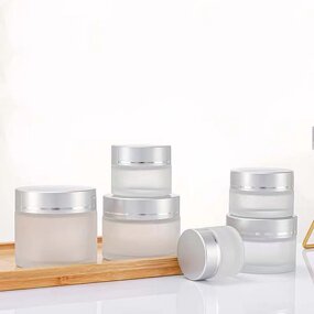 Glass Cosmetic Cream Jar Factory - Wholesale Empty 30g 50g Frosted with Lids