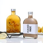 Glass Juice Bottles Supplier - Wholesale Clear Cold Press with Aluminum Cap