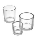 Glass Candle Jar Factory - Wholesale Empty Candle Cup Clear with Lid