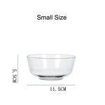 Glass Mixing Bowl Factory - Wholesale BPA-Free Clear for Fruit Dessert