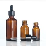 Essential Oil Dropper Bottle Factory - Wholesale Round Amber Glass for Serum