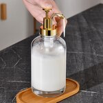 Glass Shampoo Bottle Supplier - Wholesale Luxury 500ml with Lotion Pump