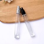 Glass Perfume Atomizer Manufacturer - Thick Bottom Round Refillable 10ml