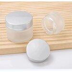 Glass Cosmetic Cream Jar Factory - Wholesale Empty 30g 50g Frosted with Lids