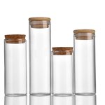 Glass Food Storage Jar Factory - Wholesale Clear Borosilicate with Cork Lid
