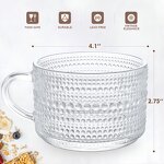 Glass Milk Tea Cup Supplier - Hot Sale 450ml with Bamboo Lid and Spoon