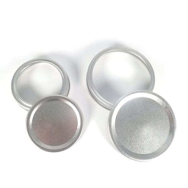 Mason Jar Lids Manufacturer - Factory Sale 70mm 86mm Wide Mouth Metal