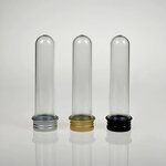 Plastic Test Tube Factory - 30ml PET with Aluminum Screw Caps Candy Storage
