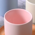 Ceramic Candle Jar Manufacturer - Wholesale Unique 5oz 10oz White with Lids