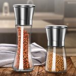 Stainless Steel Grinder Set Factory - Wholesale Manual Salt and Pepper Mill
