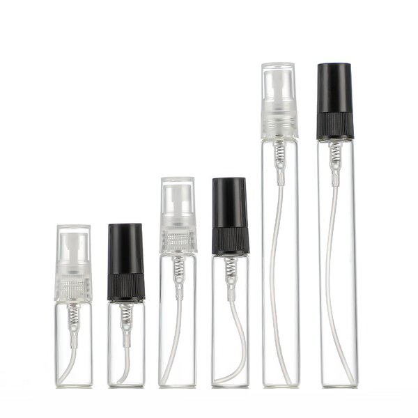 Glass Perfume Sample Bottles Factory - Wholesale 2-10ml Tester with Pump Sprayer