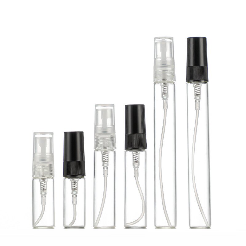 Glass Perfume Sample Bottles Factory - Wholesale 2-10ml Tester with Pump Sprayer