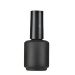 Nail Polish Glass Bottle Supplier - Wholesale 15ml Amber Black with Brush