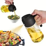 Glass Kitchen Dispenser Manufacturer - Wholesale 2-in-1 Oil Sprayer Empty