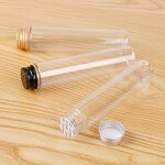 Plastic Storage Test Tube Supplier - 110ml Clear PET Screw Caps Containers