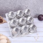 Stainless Steel Spice Jars Set Factory - Wholesale Magnetic Seasoning Storage