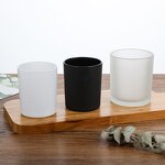 Glass Candle Jar Supplier - Wholesale Luxury Frosted with Bamboo Lids