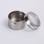 Stainless Steel Spice Jars Set Factory - Wholesale Magnetic Seasoning Storage