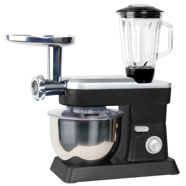 Stand Mixer Manufacturer - OEM/ODM 1200w 6.2L 6 Speed Stainless Steel Bowl