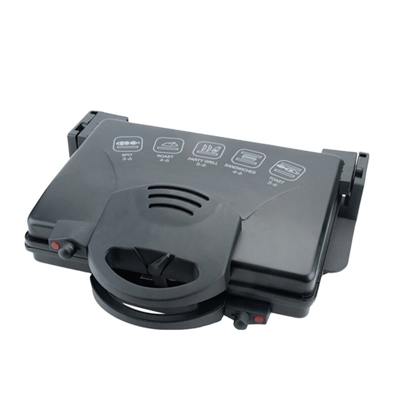 Panini Press Grill Manufacturer - OEM/ODM Detachable Plate Two Side 180 Degree Open