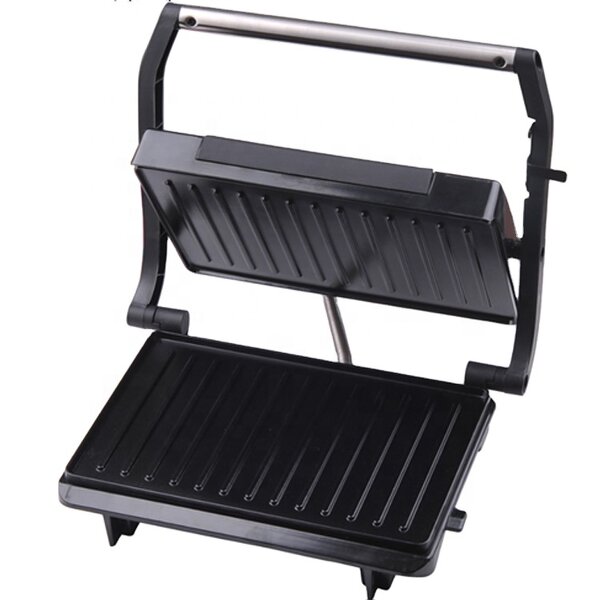 Panini Press Manufacturer - OEM/ODM 2 Slice 750W Portable Sandwich Maker
