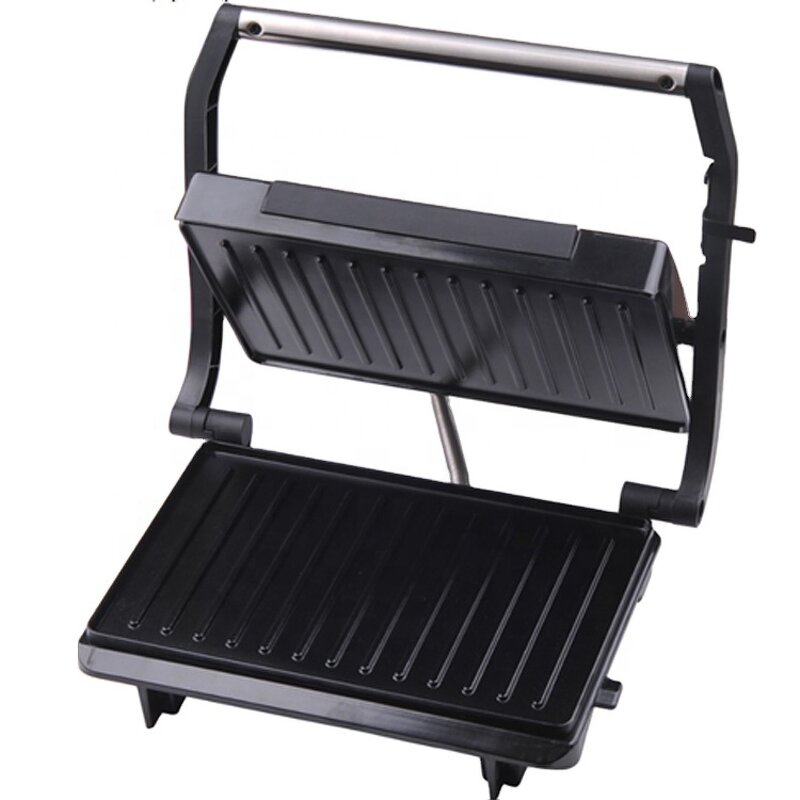 Panini Press Manufacturer - OEM/ODM 2 Slice 750W Portable Sandwich Maker