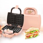 Sandwich Maker Manufacturer - OEM/ODM 9 in 1 Detachable with Donut Egg Tart Plate