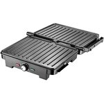 Panini Press Grill Manufacturer - OEM/ODM 180 Degree 220W 4 Slice Detachable Grill