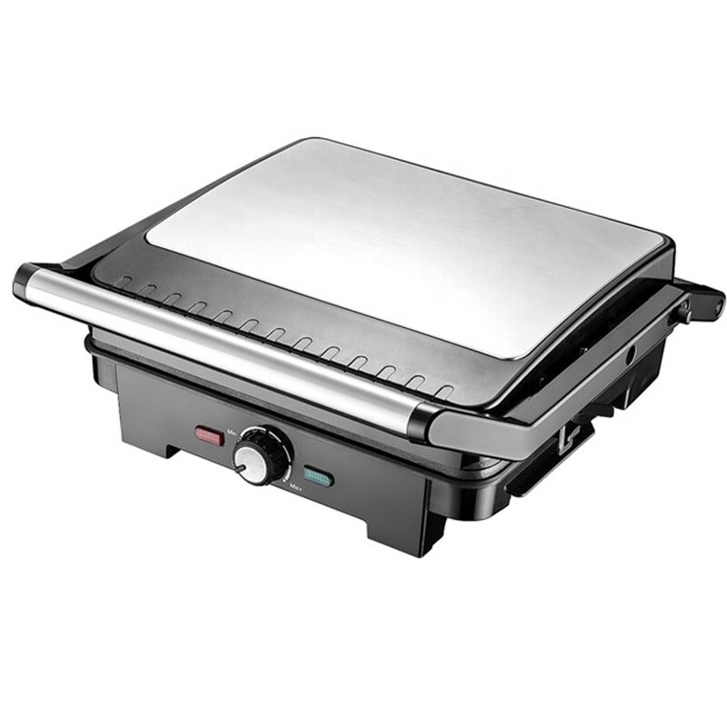 Grill Sandwich Maker Manufacturer - OEM/ODM 4 Slice 180 Degree Open Commercial Grill