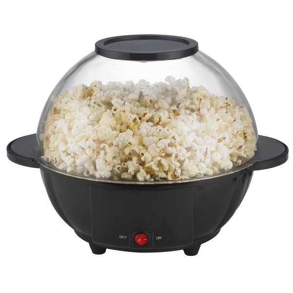 Popcorn Maker Manufacturer - OEM/ODM Large Capacity Stirrer Hot Air Popper