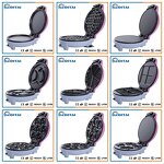 Snack Maker Manufacturer - OEM/ODM 9 Plates Detachable Oil Free Snack Maker