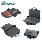 Panini Maker Grill Manufacturer - OEM/ODM 180 Degree Opening 4 Slice Contact Grill