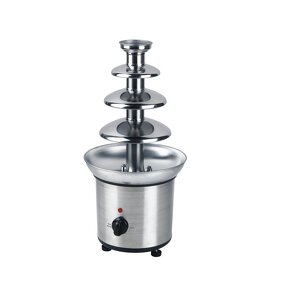 Chocolate Fountain Manufacturer - OEM/ODM Commercial 4 Tiers Stainless Steel Fountain