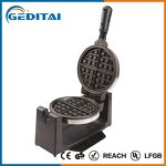 Waffle Maker Manufacturer - OEM/ODM Table Top Portable Round Rotary Waffle