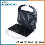 Sandwich Maker Manufacturer - OEM/ODM Breakfast Triangle 2 Slice Waffle Maker