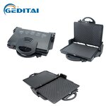 Panini Press Grill Manufacturer - OEM/ODM Detachable Plate Two Side 180 Degree Open