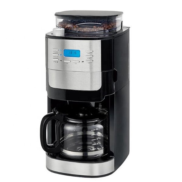 Coffee Maker Machine Manufacturer - OEM/ODM Digital with Coffee Bean Grinder 2 in 1