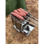 Camping Stove Manufacturer - OEM/ODM Folding Wood Burning Stainless Steel Stove