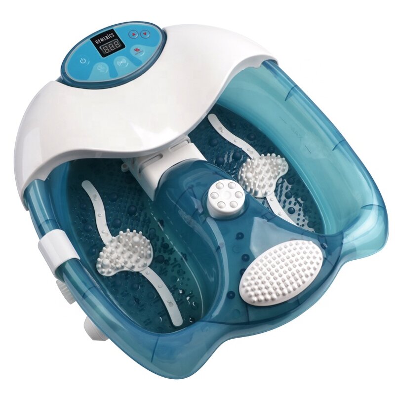 Foot Spa Massager Manufacturer - OEM/ODM 500W Heating Vibration Bubbles Foot Bath