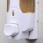 Soap Dispenser Manufacturer - OEM/ODM Wall Mounted 350ML ABS Plastic Hotel Amenities