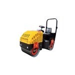 Construction Vibratory Roller Factory - 1.5 Ton Double Drums Driving Compactor