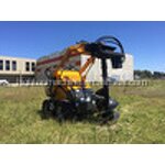 Mini Skid Steer Loader Factory - HT-850 with Attachment China Supply