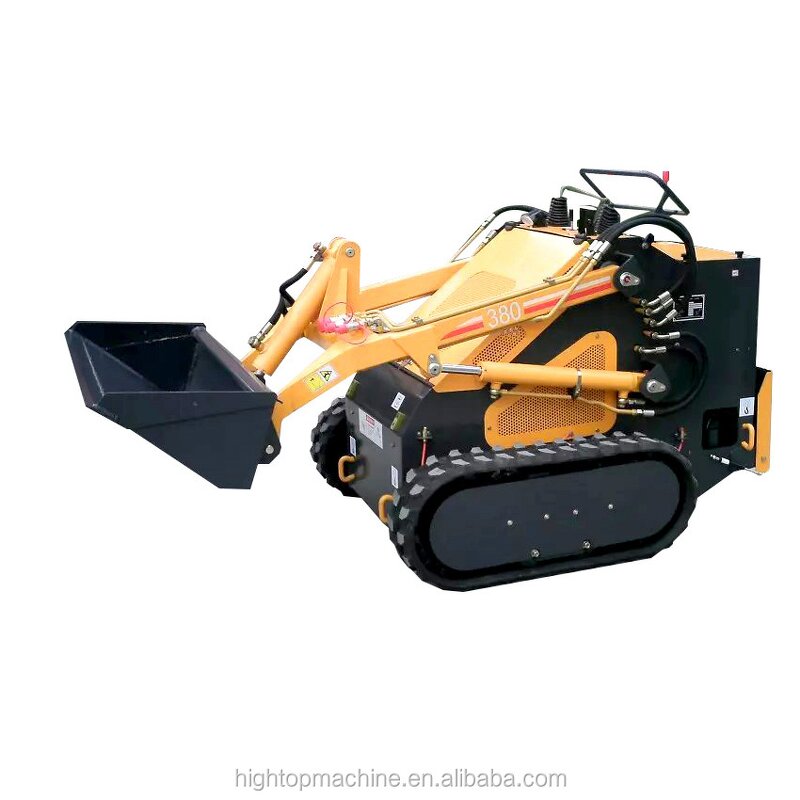 Mini Skid Steer Loader Factory - HT-850 with Attachment China Supply
