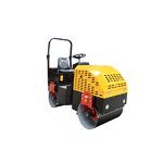 Construction Vibratory Roller Factory - 1.5 Ton Double Drums Driving Compactor