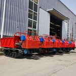 Self-loading Crawler Dumper Manufacturer - 500kg-8ton with Lift and Crane