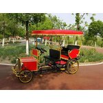 Tourist Rickshaw Bike Factory - Electric Black Front Seat Pedicab Manufacturer