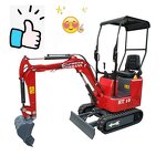 Hydraulic Mini Excavator Supplier - 1000kg Crawler Type for Sale