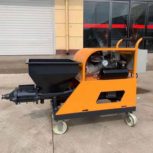 Automatic Sand Mortar Spraying Pump Factory - Wall Plaster Machine for Construction