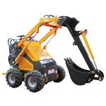 Diesel Mini Track Loader Supplier - 23HP Engine Steering Loader